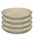 4 koziol Teller Club beige 22,0 cm