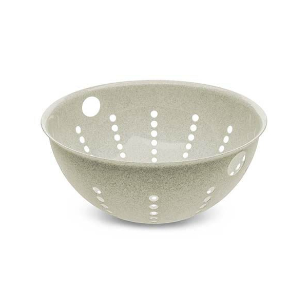 4002942555859 - Koziol Seiher PALSBY L 5 Liter Praktisches und geräumiges Küchensieb für ein einfaches Abtropfen von Nudeln Farbe beige 4002942555859 - Koziol Seiher PALSBY L 5 Liter Praktisches und geräumiges Küchensieb für ein einfaches Abtropfen von Nudeln Farbe beige