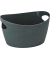 Bottichelli Aufbewahrungskorb 1,5 l grau 12,0 x 18,8 x 13,0 cm