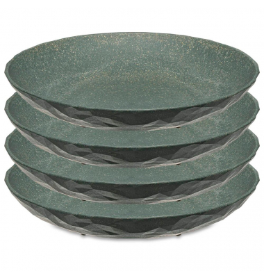 4 koziol Teller Club grau 22,0 cm
