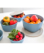Box CONNECT BOX 7274716 Deckel 700ml flower blue
