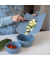 Schneidebrett Snap L blau 24,2 x 46,4 cm