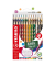 Buntstifte-Set EASYcolors 332/24, farbig sortiert, dreikant, ergonomisch, Packung