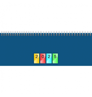 Schreibtischquerkalender 1077240995, DATAline, 1 Woche / 2 Seiten, 29,7x10,5cm, 2026