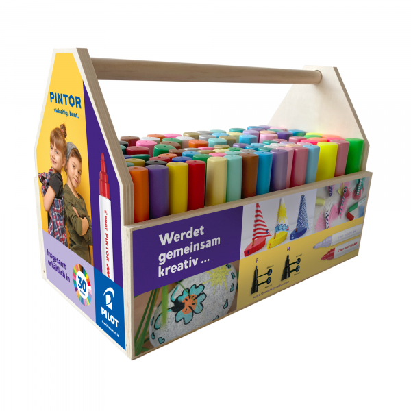 4027177229771 -  PILOT Kreativmarker PINTOR SW-PT-F M Display sort 95tlg 4027177229771 Pilot Pen (Deutschland) GmbH
