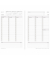 Buchkalender 50935, Chronobook, weiß, 1 Woche / 2 Seiten, 13,5x21cm (A5), 2025