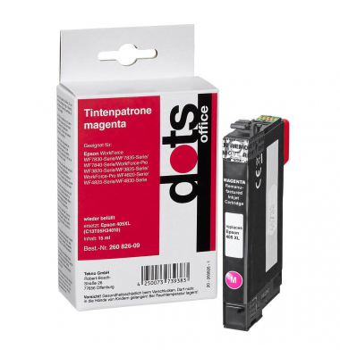  magenta Druckerpatrone kompatibel zu EPSON 405XL M