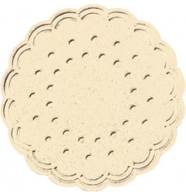 250 DUNI Tropfdeckchen Ø 7,5 cm