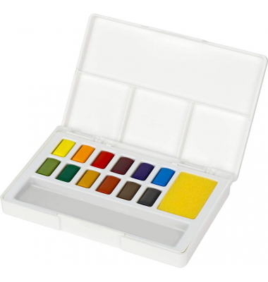 Farbkasten Creative Studio, 169712, Aquarellfarbe, 12 Farben, farbig sortiert