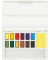 12 FABER-CASTELL Aquarellfarben farbsortiert