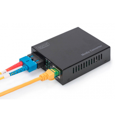 DN-82120-1  RJ45SC Duplex Media Converter