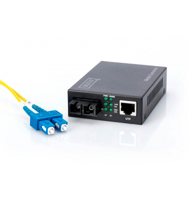 DN-82121-1  RJ45SC Duplex Media Converter