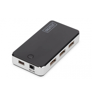 USB-Hub DA-70222 7-fach schwarz