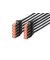 RJ45-SteckerRJ-45 Stecker Netzwerkkabel DK-1644-005-BL-10 0,5 m schwarz