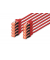 RJ45-SteckerRJ-45 Stecker Netzwerkkabel DK-1644-005-R-10 0,5 m rot