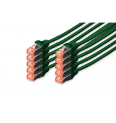 RJ45-SteckerRJ-45 Stecker Netzwerkkabel DK-1644-010-G-10 1,0 m grün
