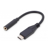 USB-C3,5 mm Kabel AK-300321-002-S 20,0 cm schwarz