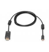 USB-CHDMI Kabel AK-300330-050-S 5,0 m schwarz