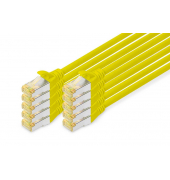 RJ45-SteckerRJ-45 Stecker Netzwerkkabel DK-1644-A-010-Y-10 1,0 m gelb