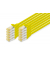 RJ45-SteckerRJ-45 Stecker Netzwerkkabel DK-1644-A-010-Y-10 1,0 m gelb