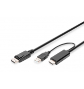 HDMIDisplayPort Kabel AK-330111-020-S 2,0 m schwarz