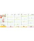 Familienkalender 1586, Helme Heine, 1 Monat / 1 Seite, 5 Spalten, 21x45cm, 2025