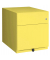 Rollcontainer NWA59M7SF641 Note, gelb, 2 Schubladen, Metall, abschlie&szlig;bar