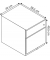 Rollcontainer NWA59M7SF641 Note, gelb, 2 Schubladen, Metall, abschlie&szlig;bar