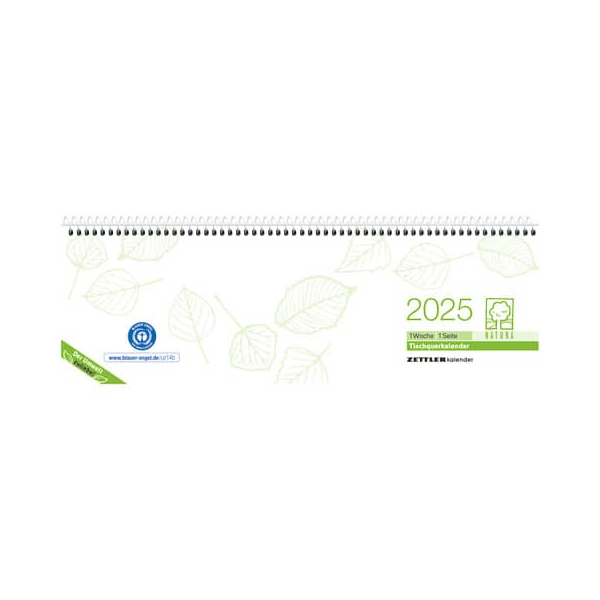 4006928024698 - Schreibtischquerkalender 146-0700 Recycling 1 Woche 1 Seite 296x99cm 2025 4006928024698 Zettler 4006928024698 - Schreibtischquerkalender 146-0700 Recycling 1 Woche 1 Seite 296x99cm 2025 4006928024698 Zettler