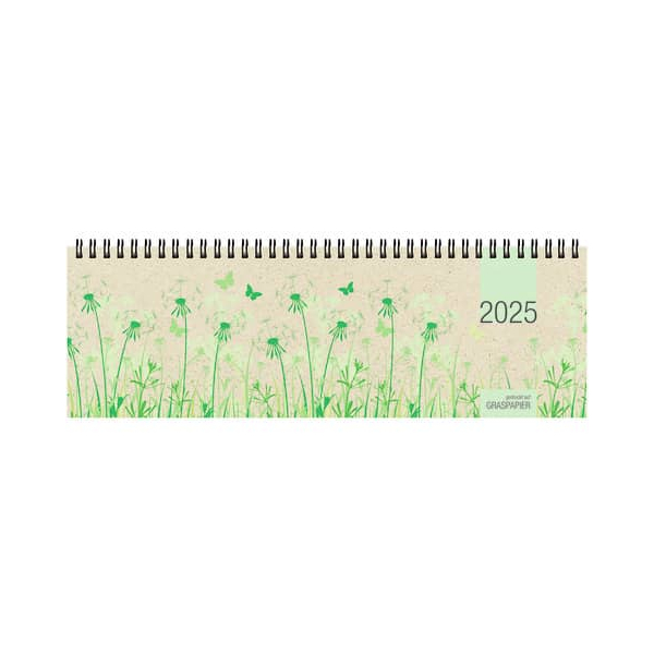 4006928024704 - Schreibtischquerkalender 159-0640 Gras 1 Woche 2 Seiten 32x105cm 2025 4006928024704 Zettler 4006928024704 - Schreibtischquerkalender 159-0640 Gras 1 Woche 2 Seiten 32x105cm 2025 4006928024704 Zettler