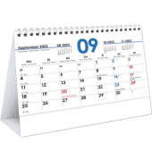 Schreibtischquerkalender 985-0000, 1 Monat / 1 Seite, 20x15cm, 2025