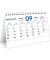 Schreibtischquerkalender 985-0000, 1 Monat / 1 Seite, 20x15cm, 2025
