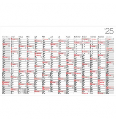 Plakatkalender K14, Lambda, 14 Monate / 1 Seite, 114x68,5cm, 2027