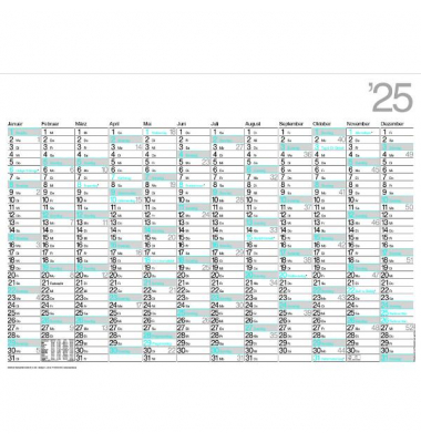 Plakatkalender M12, Sigma, 12 Monate / 1 Seite, 67x47cm, 2027