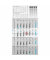 Viermonatskalender 5070242005, Recycling, 4 Monate / 1 Seite, 30x60cm, 2025