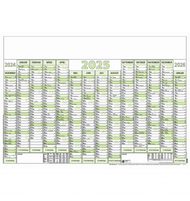 Plakatkalender 919-0713, NATURA, 14 Monate / 1 Seite, 88x63cm, 2025 Plakatkalender 919-0713, NATURA, 14 Monate / 1 Seite, 88x63cm, 2025