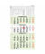 Viermonatskalender 959-0700, NATURA, 4 Monate / 1 Seite, 33x59cm, 2026