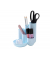 Schreibtisch-Organizer CAMPUS pastellblau Polystyrol 5 Fächer 13,1 x 15,4 x 13,7 cm