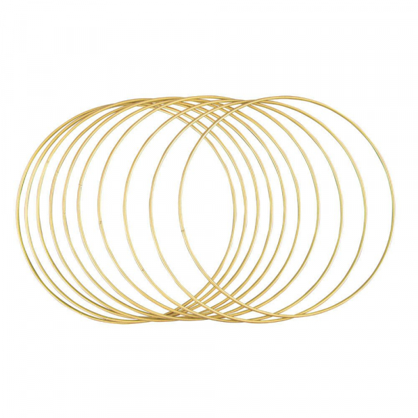 4006166307447 - Metallringe-Set beschichtet gold Ø 250 cm 4006166307447 Rayher 4006166307447 - Metallringe-Set beschichtet gold Ø 250 cm 4006166307447 Rayher