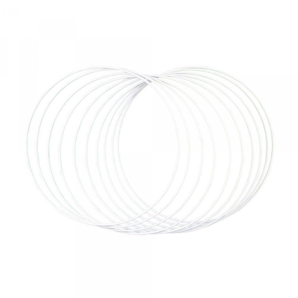 4006166307454 - Metallringe-Set beschichtet weiß Ø 250 cm 4006166307454 Rayher 4006166307454 - Metallringe-Set beschichtet weiß Ø 250 cm 4006166307454 Rayher