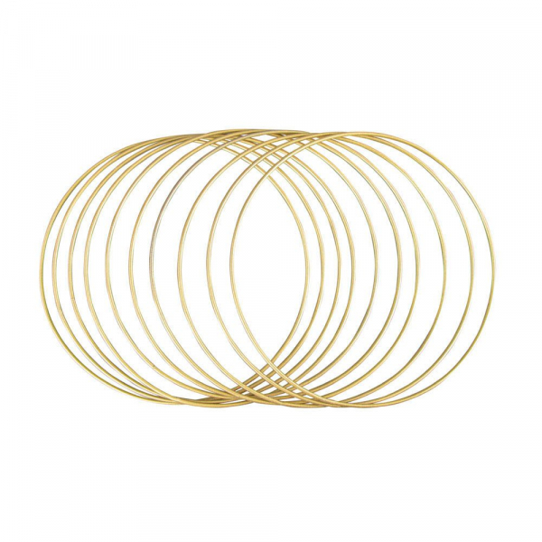 4006166307461 - Metallringe-Set beschichtet gold Ø 200 cm 4006166307461 Rayher 4006166307461 - Metallringe-Set beschichtet gold Ø 200 cm 4006166307461 Rayher