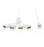 USB-Hub DA-70216 4-fach weiß