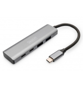 USB-Hub DA-70245 4-fach grau