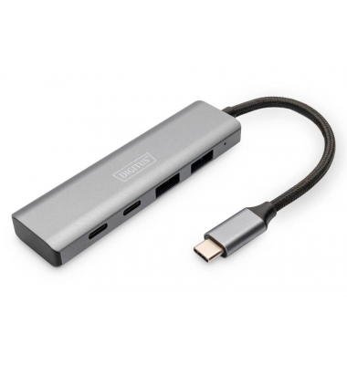 USB-Hub DA-70245 4-fach grau