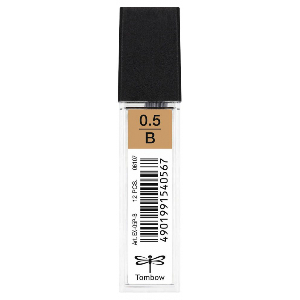 4901991540567 - Feinminen-Bleistiftminen schwarz B 05 mm 4901991540567 12 Stück 4901991540567 - Feinminen-Bleistiftminen schwarz B 05 mm 4901991540567 12 Stück