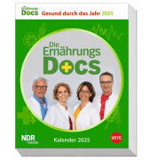 Abreißkalender 23555, Die Ernährungs-Docs-Gesundheit durch das Jahr, 14x11cm, Tagesabreißkalender, 2026