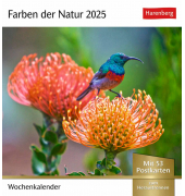 Bildkalender 3309952, Farben der Natur, 1 Woche / 1 Seite, 16x17,5cm, 2026
