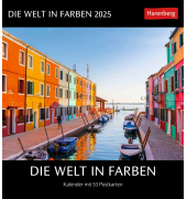 Bildkalender 3310195, Farbenwelt, 1 Woche / 1 Seite, 16x17,5cm, 2026