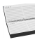 Schreibtischquerkalender 280028, Cover Star, 1 Woche / 2 Seiten, 31x13,5cm, 2025