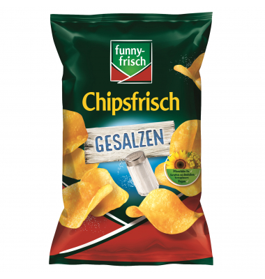 funny-frisch Chipsfrisch 3838 gesalzen 10 x 150g